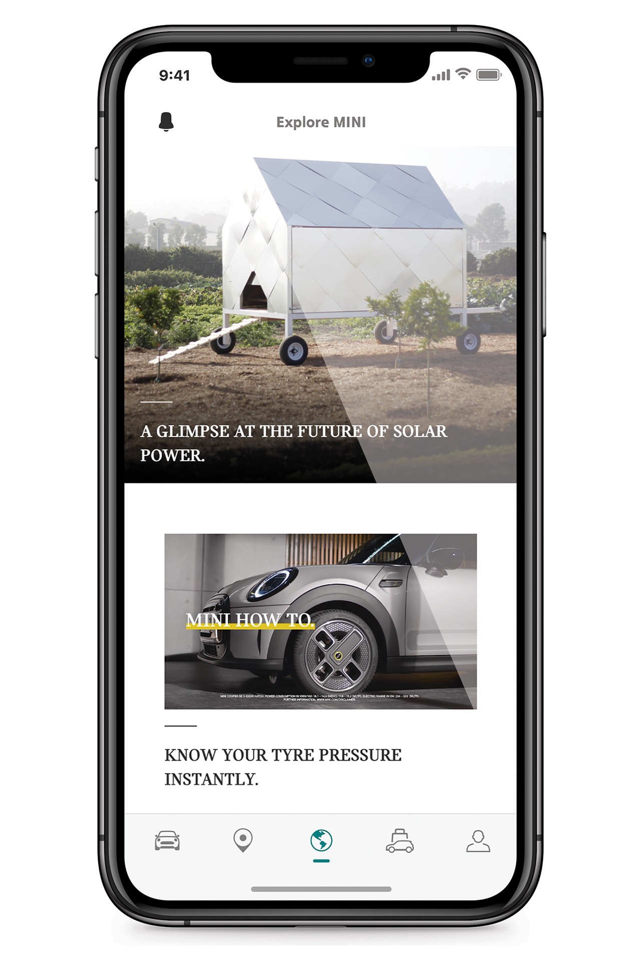 mini connected – mini app – εξερεύνηση mini